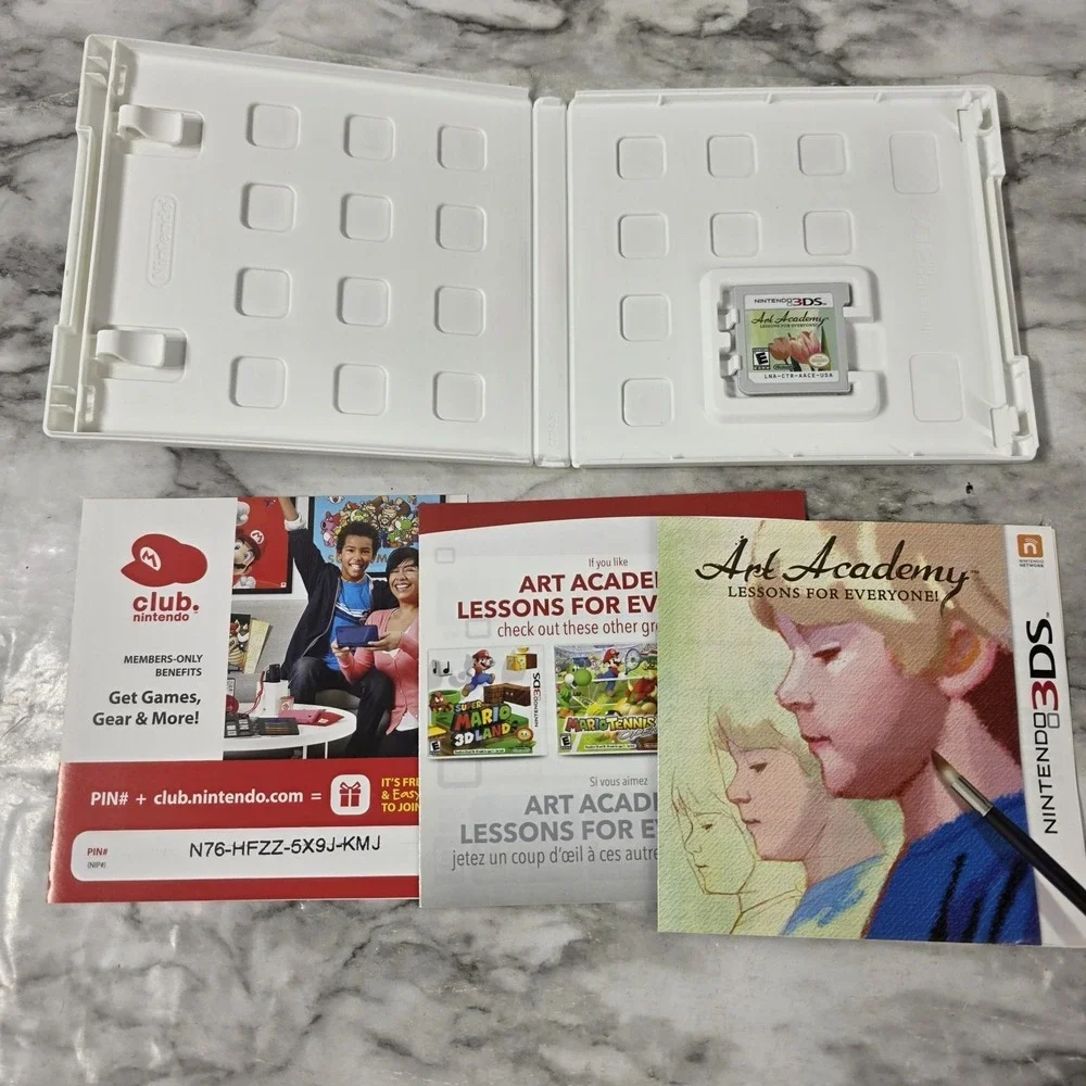 Art Academy: Lessons for Everyone Nintendo 3DS | CIB With Inserts EUC